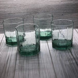 Set of Four Vintage Libbey Old Fashioned Glasses